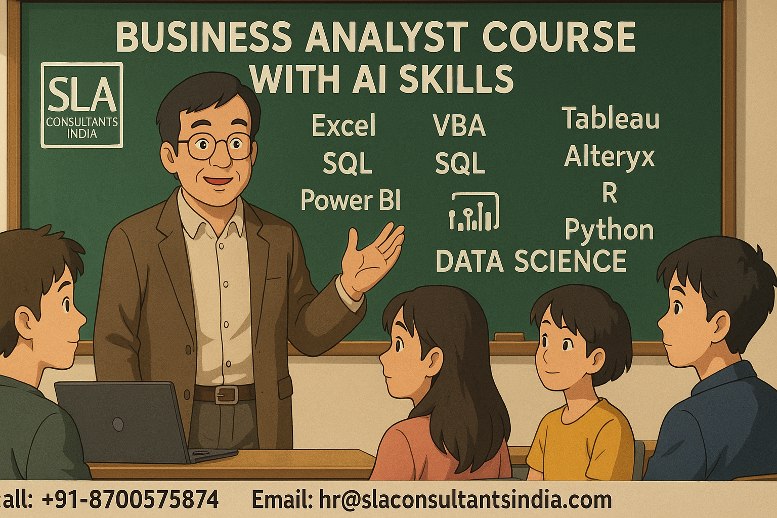 Need Assistance About Choosing Business Analytics Courses, Upskills With Ai For 2026, By Sla Consultants India,